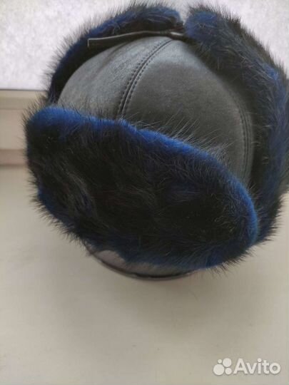 Шапка-ушанка женская (норка)