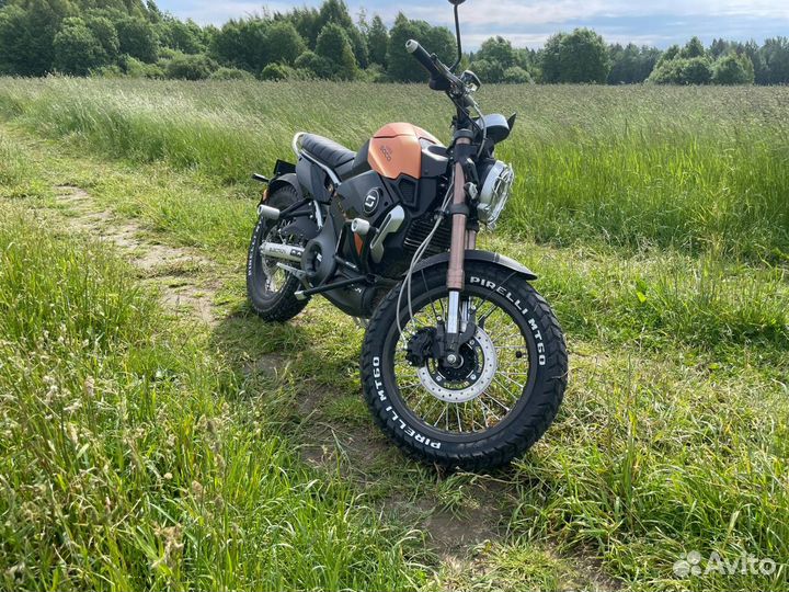 Мотоцикл электрический Super Soco TC Max