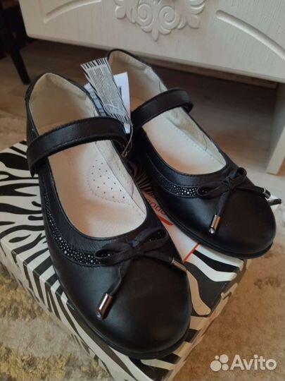 Туфли школьные 36 новые