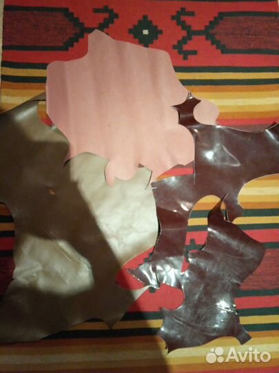 Кожа натуральная остатки