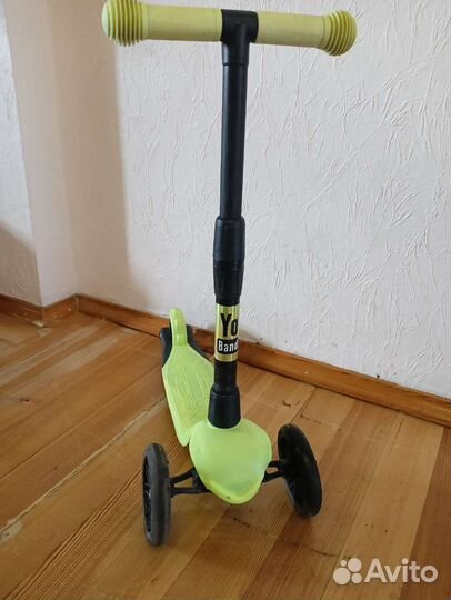 Самокат детский трехколесный бу