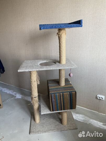 Когтеточка с домиком бу