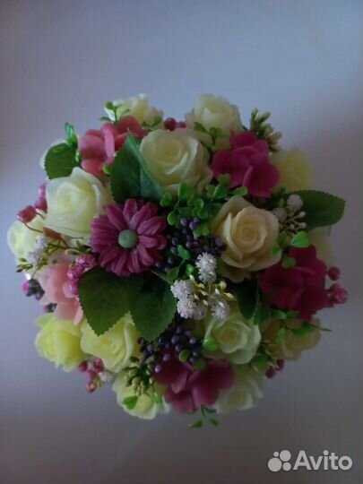 Букет из мыла