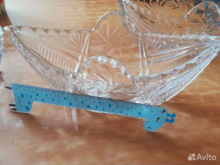 Хрустальная салатница