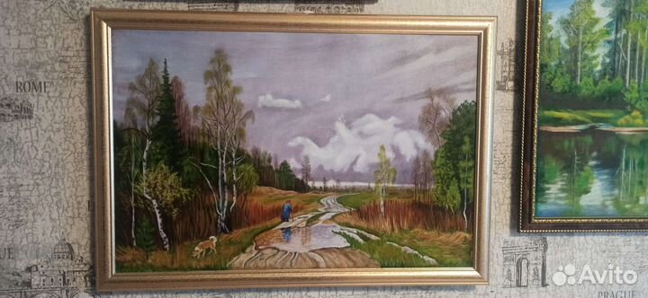 Картина маслом на холсте