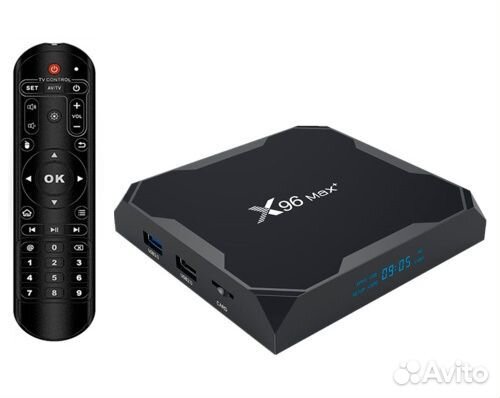Смарт тв бокс приставка X96 Max Plus 5G