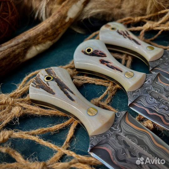 Шейный авторский нож 