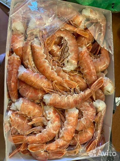 Лангустины С0 Креветки Без Головы