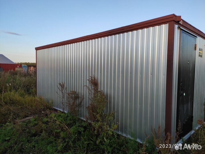 Аренда бытовки вагончика новая 6x2.4