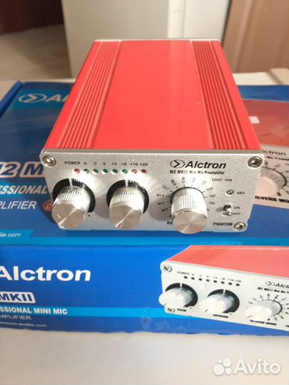 Микрофонный предусилитель Alctron m2 mk2