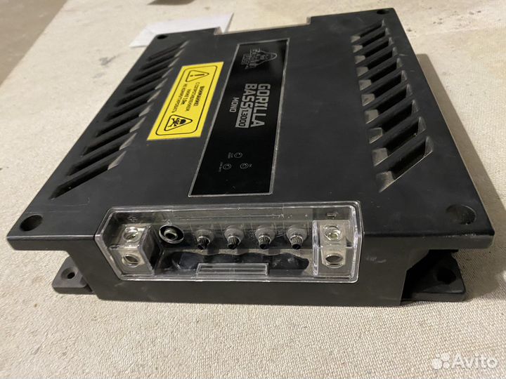 Усилитель kicx gorilla bass 1.3000