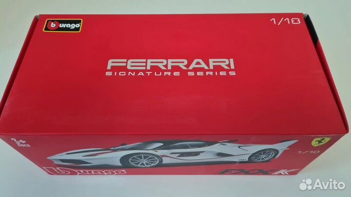 Модель автомобиля Burago Ferrari FXX K
