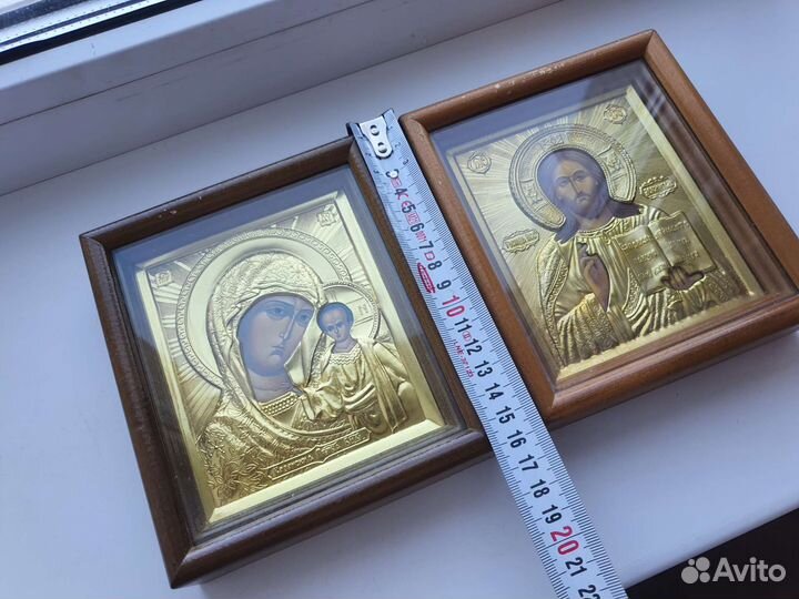 Иконы венчальная пара новые