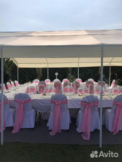 Аренда шатров/текстиля/мебели