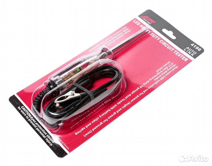 JTC JTC-4196 Тестер цепи с диодной индикацией усил