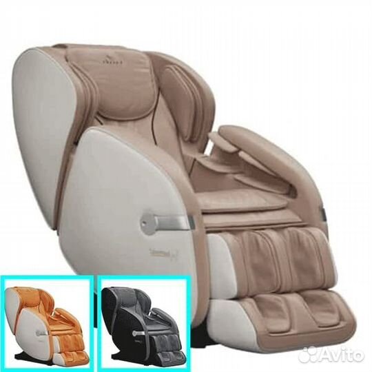 Массажное кресло крем-беж