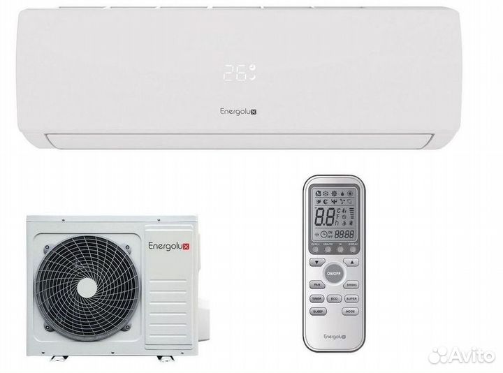 Сплит система с установкой