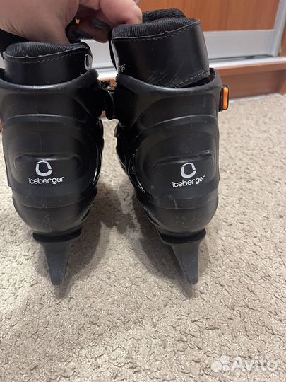 Коньки детские раздвижные iceberger signy 29-32 р