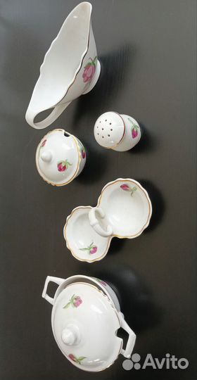 Новый столовый сервиз Дулево Пионы СССР