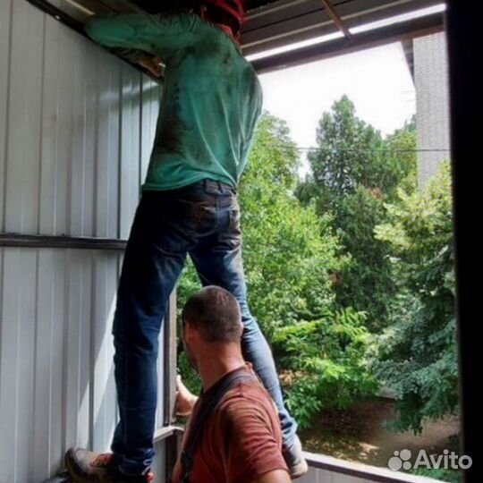 Расширение балконов/Гарантия по договору на 5 лет