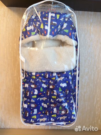 Меховой конверт Baby Nice