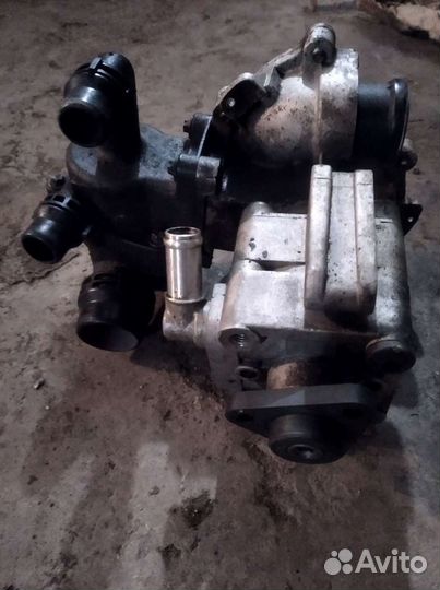 Bmw n46 Насос гур+ термостат