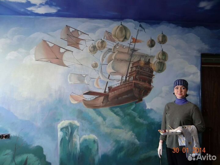 Художественный дизайн интерьера