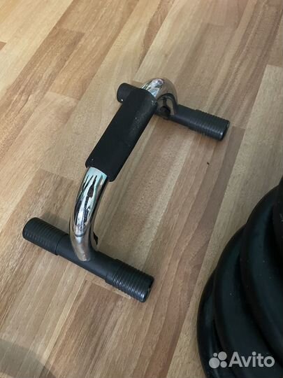 Гриф блины упоры для отжиманий