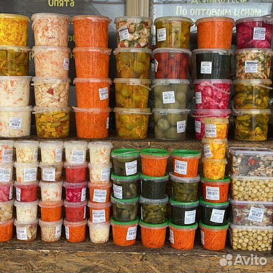 Соления и салаты