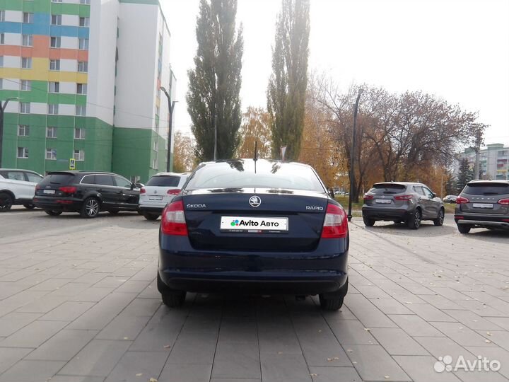 Skoda Rapid 1.6 МТ, 2016, 163 429 км