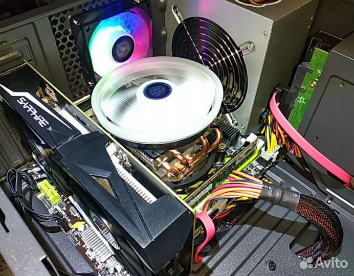 Компьютер Core i7 Игровой/16 Ядер/RX 560/16Gb/SSD