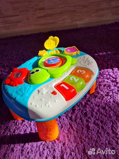Развивающий столик со звуковыми эффектами