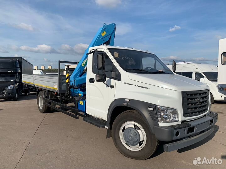 ГАЗ ГАЗон Next C41R13 с КМУ, 2024