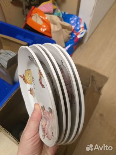 Тарелка детская 6 штук