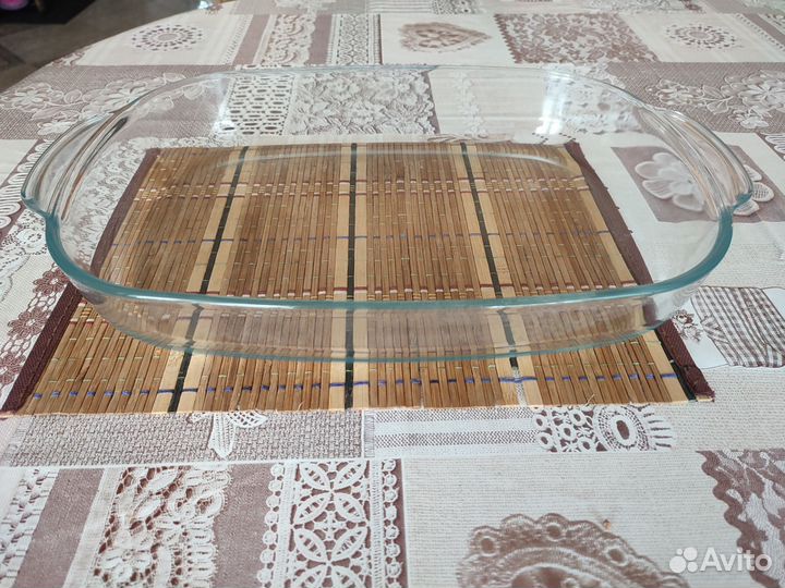 Форма для запекания и выпечки стеклянная