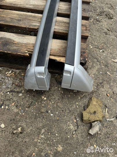 Рейлинги на крышу поперечины фольксваген туарег 1