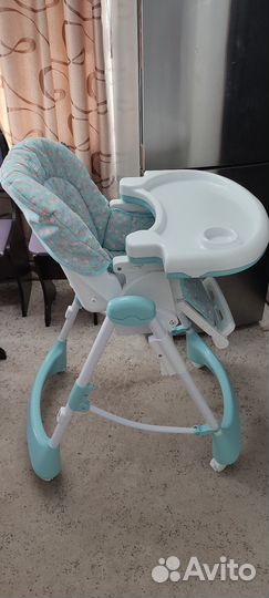 Стульчик для кормления happy baby kevin