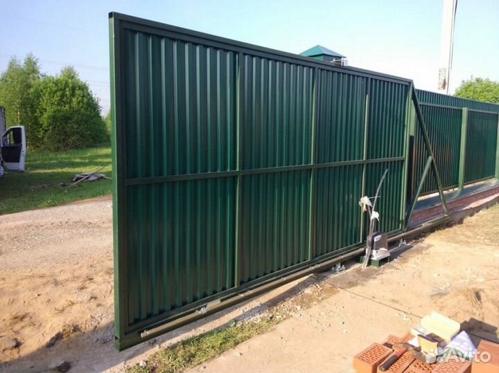 Ворота откатные от производителя