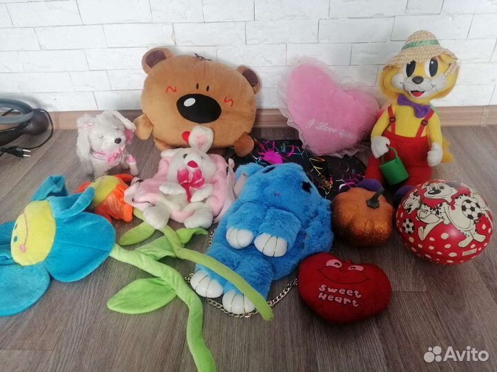 Мягкие игрушки пакетом