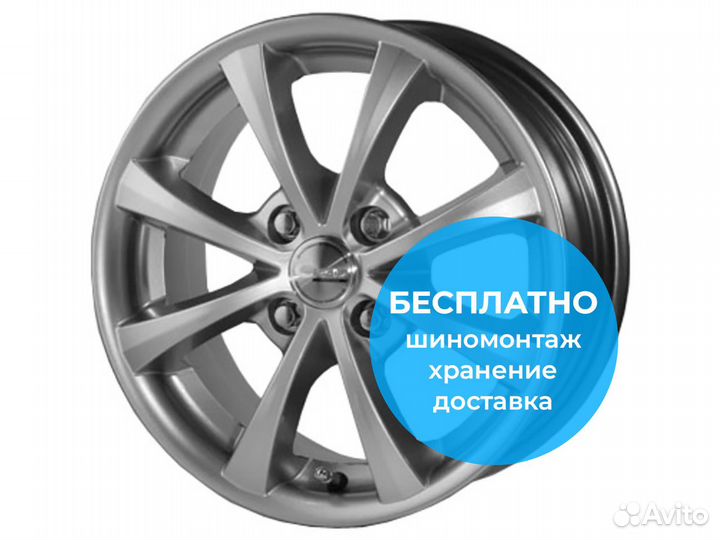 R14 4x98 6J ET38 D58,6 Скад Каллисто графит