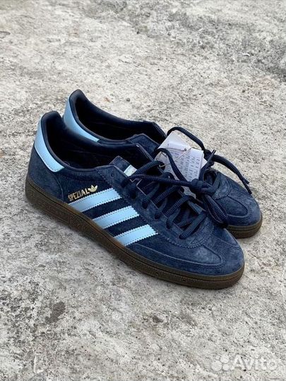 Кроссовки adidas spezial halo dark blue