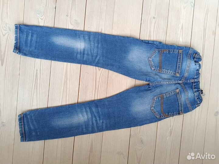 Джинсы zara для мальчика рост 128