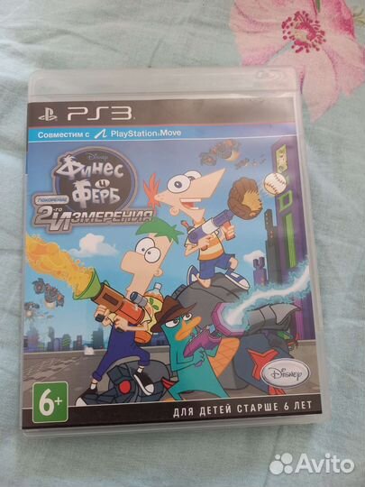 Игры для приставок ps3 Фенис и Ферб