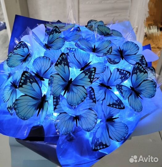 Букет из бабочек