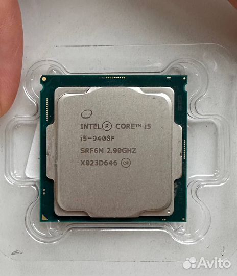 Intel core i5 9400f(б\у)