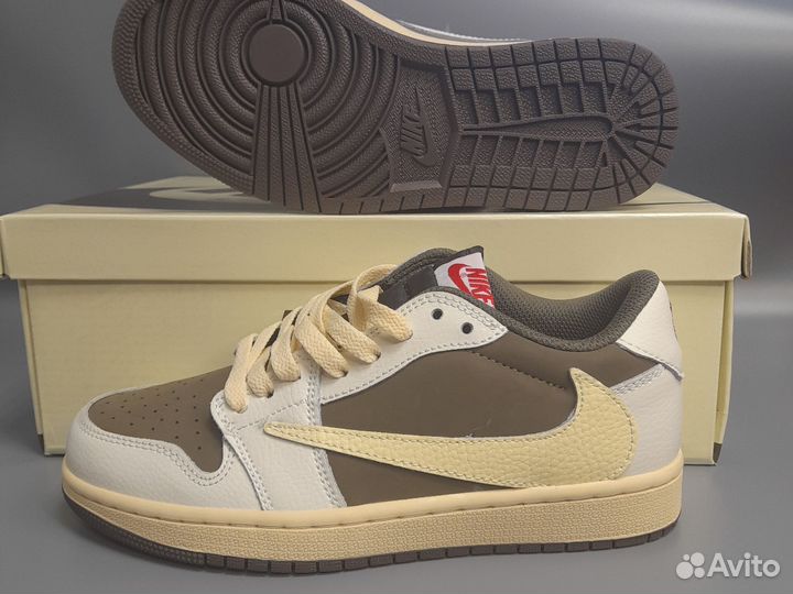 Кроссовки Nike Air Jordan 1 low Travis Scott