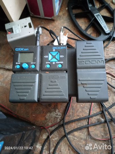 Гитарный процессор g1x on zoom