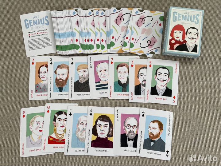 Игральные карты Art Genius