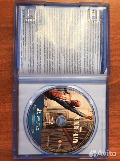 Диск для PS4 Spider-Man (Человек Паук)