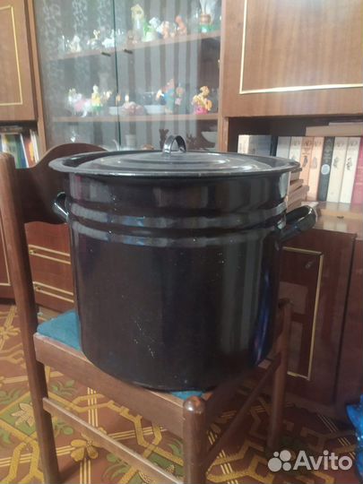 Кастрюля эмалированная 50 литров